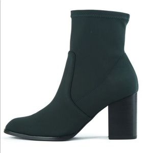 Intentionally Blank Black Janet Sock Bootie 9